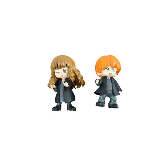 Harry Potter Hermione Granger and Ron Weasley Magical Capsules Figures Only - Picture 1 of 2